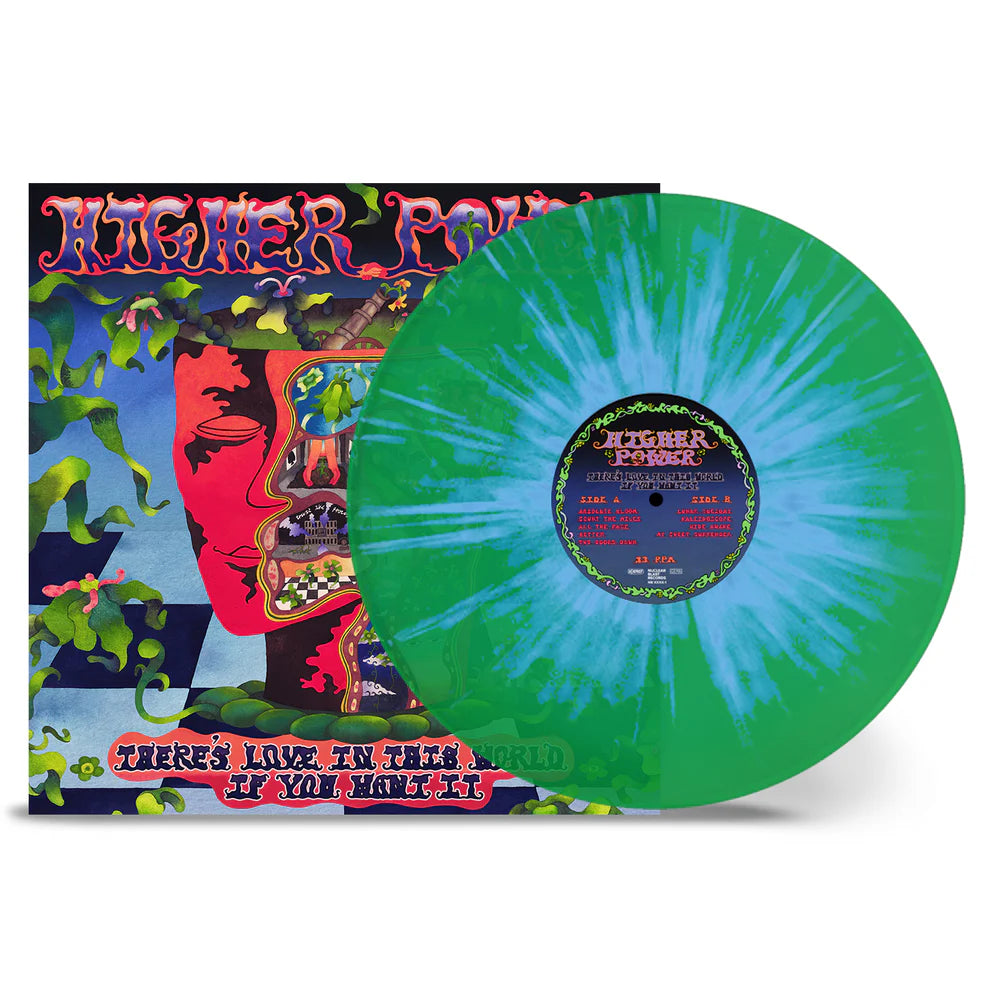 Higher Power - There's Love In This World If You Want It - Green/ Blue Vinyl