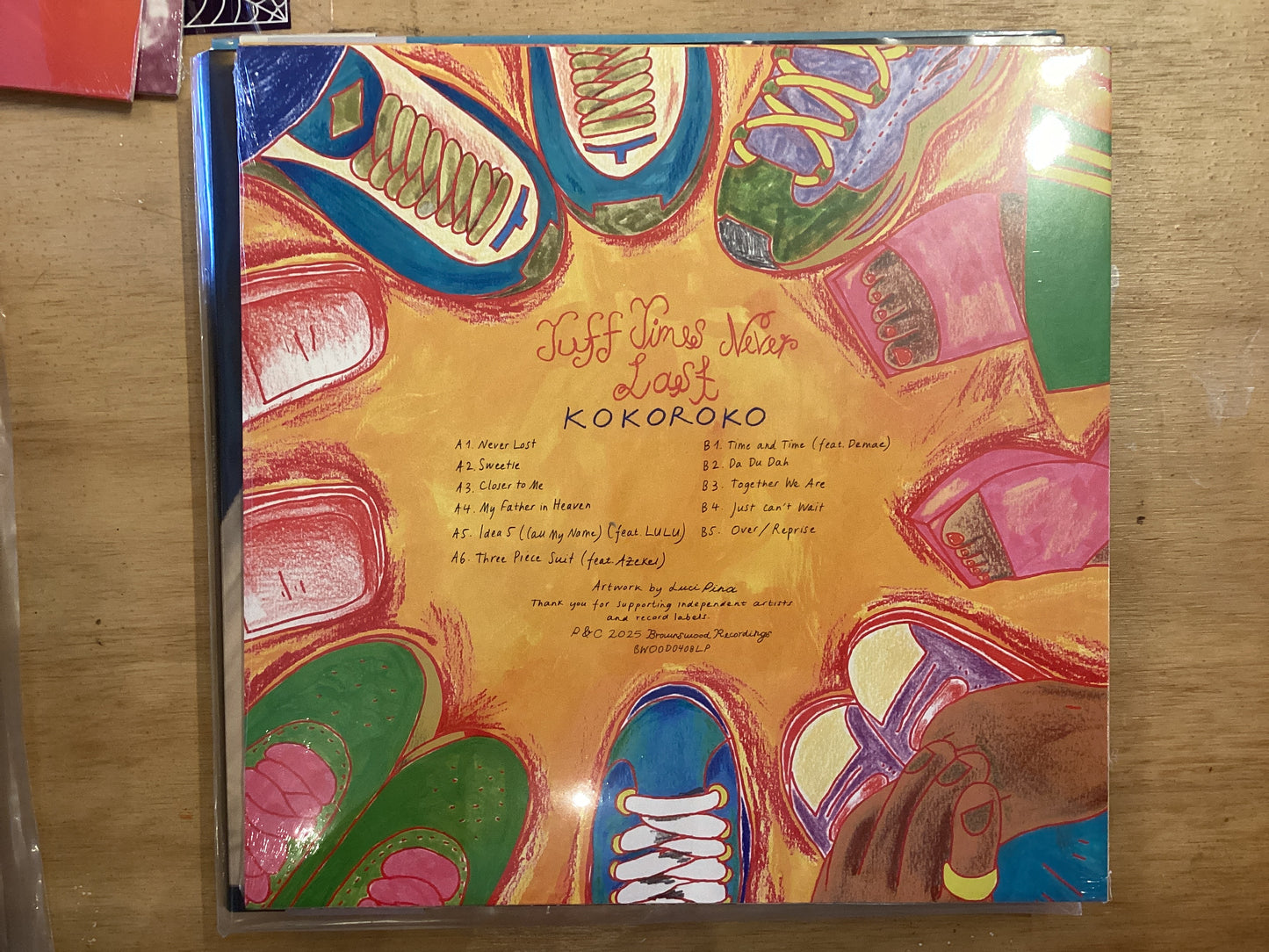 Kokoroko - Tuff Times Never Last - Limited edition Pink LP