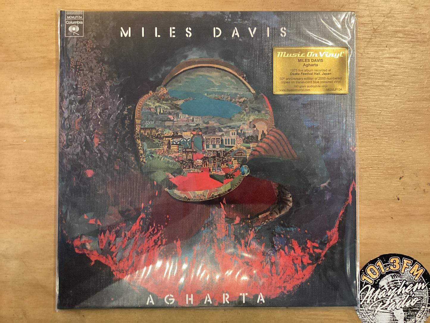 Miles Davis - Agarta - LE blue Vinyl LP