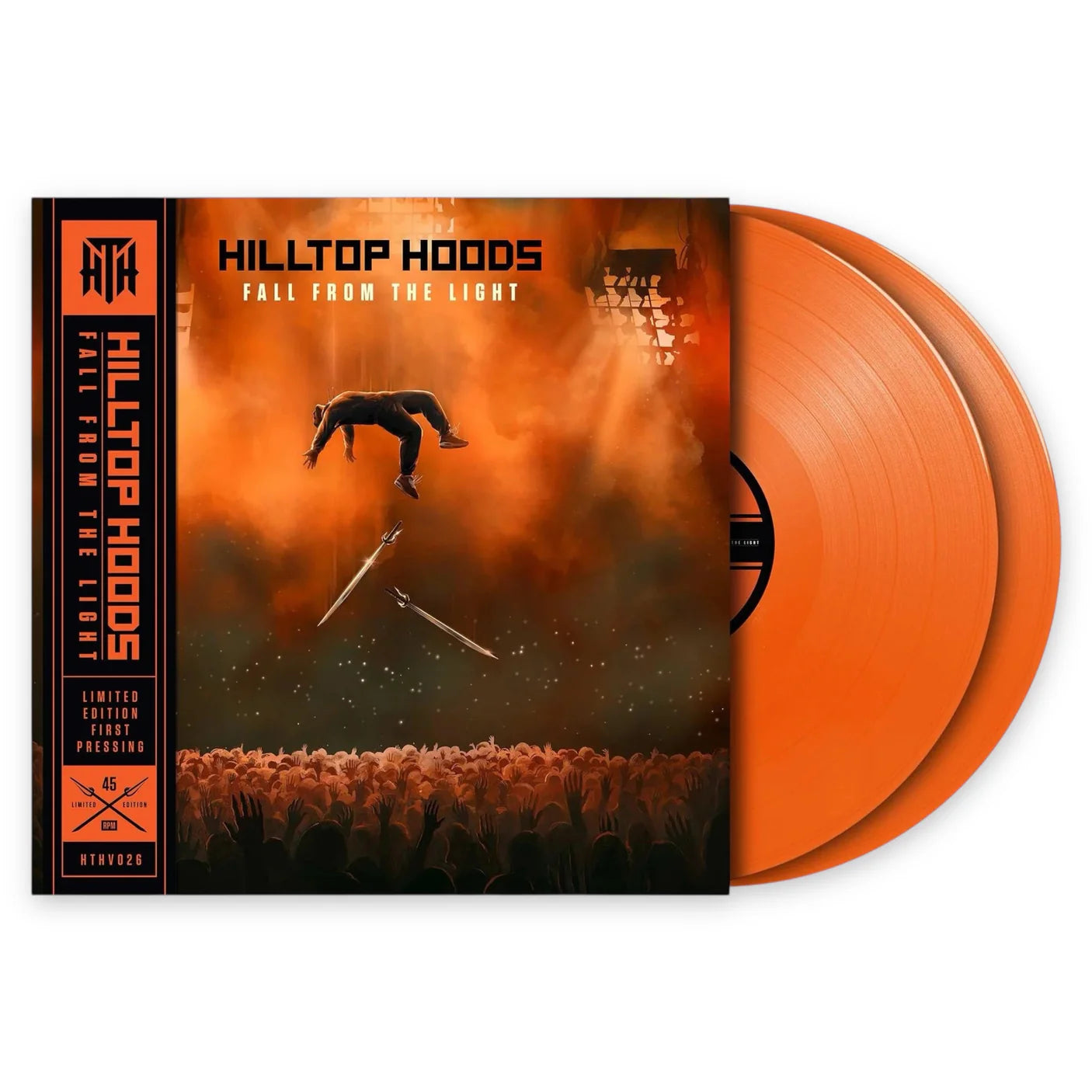 Hilltop Hoods - Fall From The Light - Transparent Orange 2LP