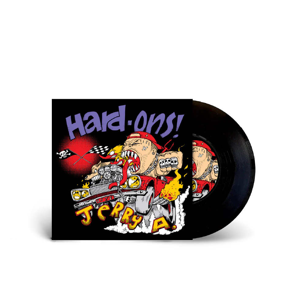 Hard-Ons and Jerry A - You Won't Shut up - 7" Vinyl EP