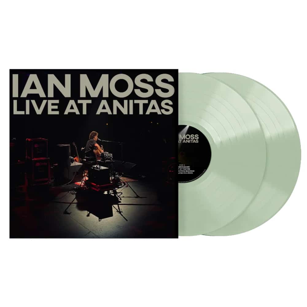 Ian Moss - Live at Anitas - Coke Bottle Green 2LP Vinyl