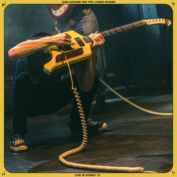 King Gizzard And The Lizard Wizard - Live In Sydney '21 (Live At The Enmore Theatre) - LP, Album, Limited Edition, Stereo, Yellow, Triple Gatefold - Image 1