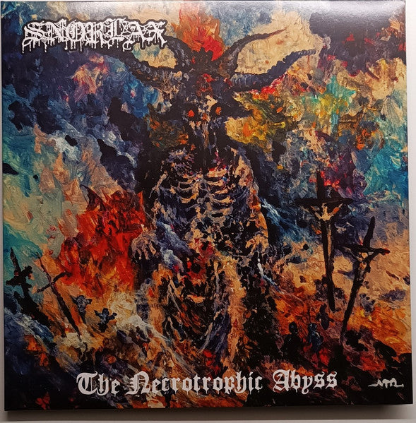 Snorlax - The Necrotrophic Abyss - LP, Album, Limited Edition, Blue Transparent - Image 1