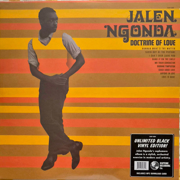 Jalen N'Gonda - Doctrine Of Love - LP, Album, Limited Edition, Clear - Image 1