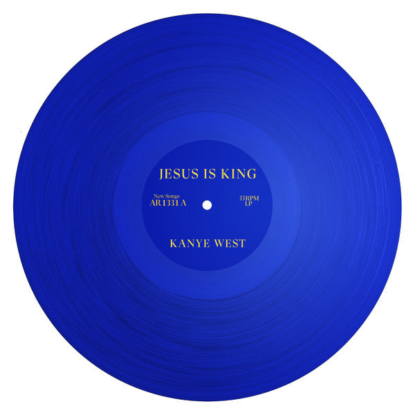 Kanye West - Jesus Is King - LP, Album, Blue Translucent - Image 1