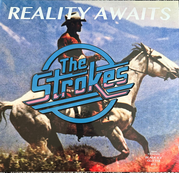 The Strokes - Reality Awaits - LP, Album, Black Ice Glitter - Image 1