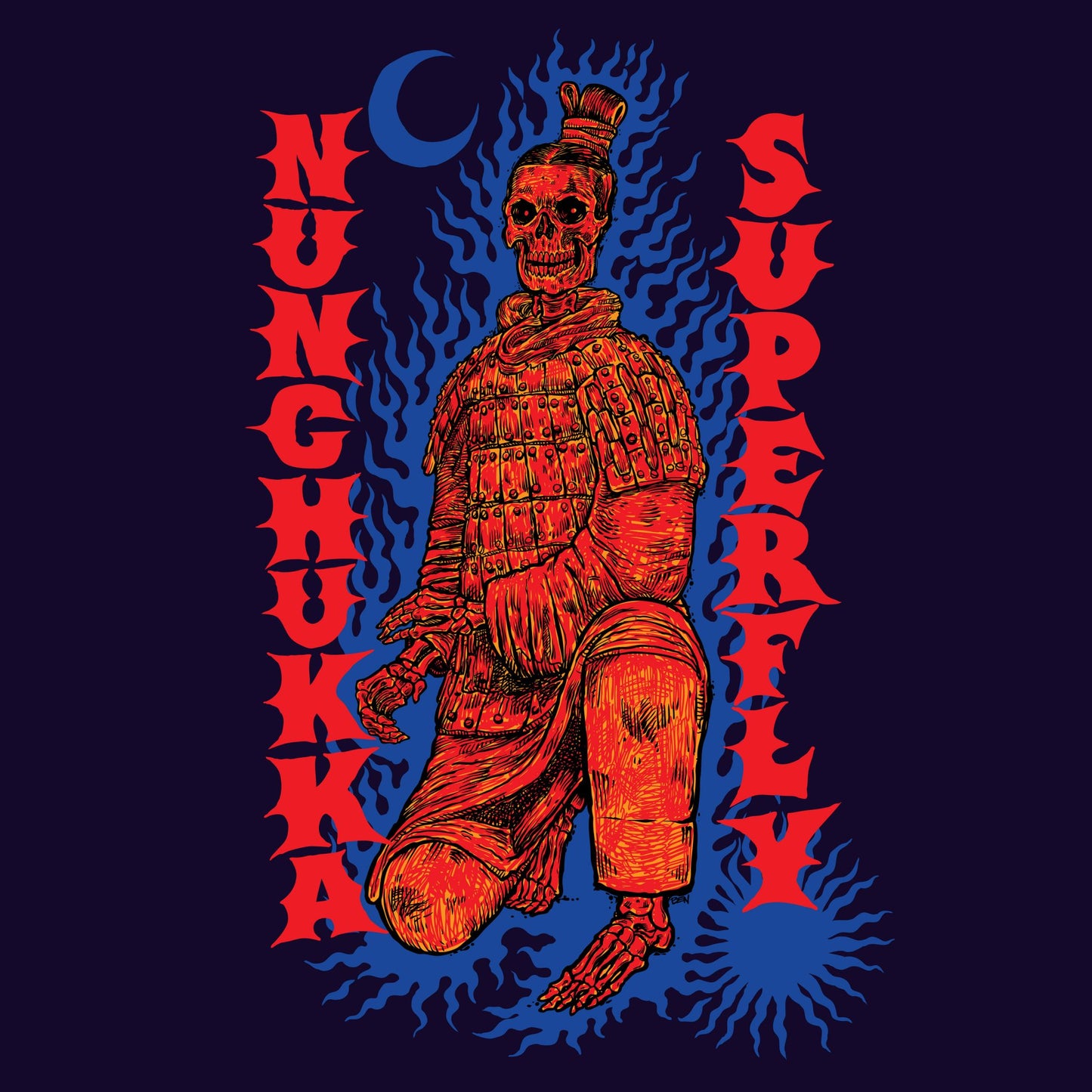 Nunchukka Superfly - If You Go Down I Go Down Too -Red LP