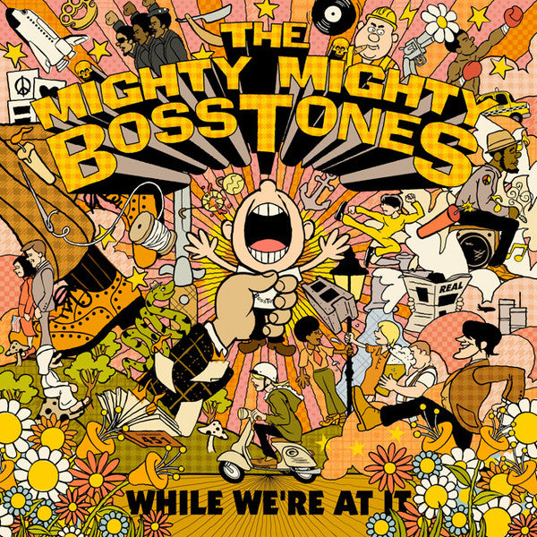 The Mighty Mighty Bosstones - While We're At It - LP, Green; Vinyl, LP, Cream; All Media, Album, Limited Edition, Repress - Image 1
