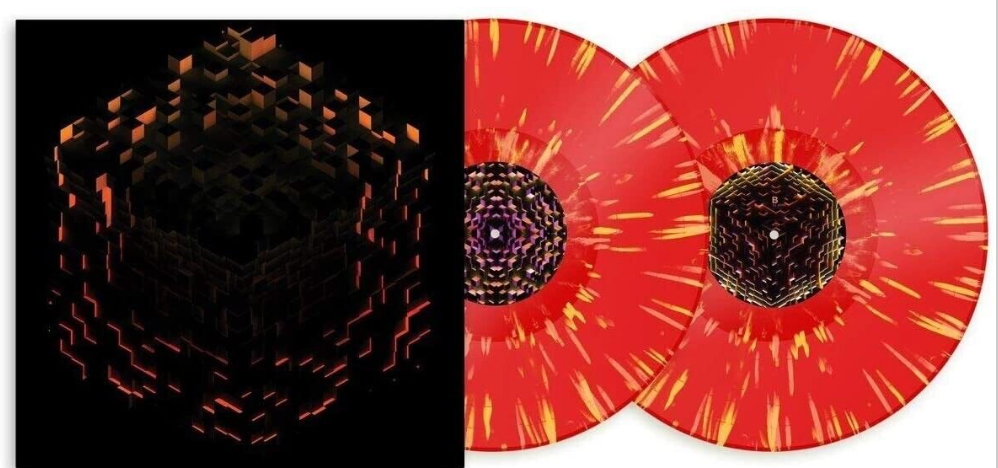 C418 Minecraft popular Red, Orange, Yellow Colored Vinyl LP record (Turntable/Color/LTD)