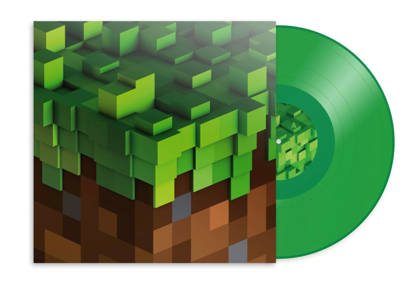 C418 - Minecraft Volume Alpha (Earth Confetti Colour) LP VINYL RECORD