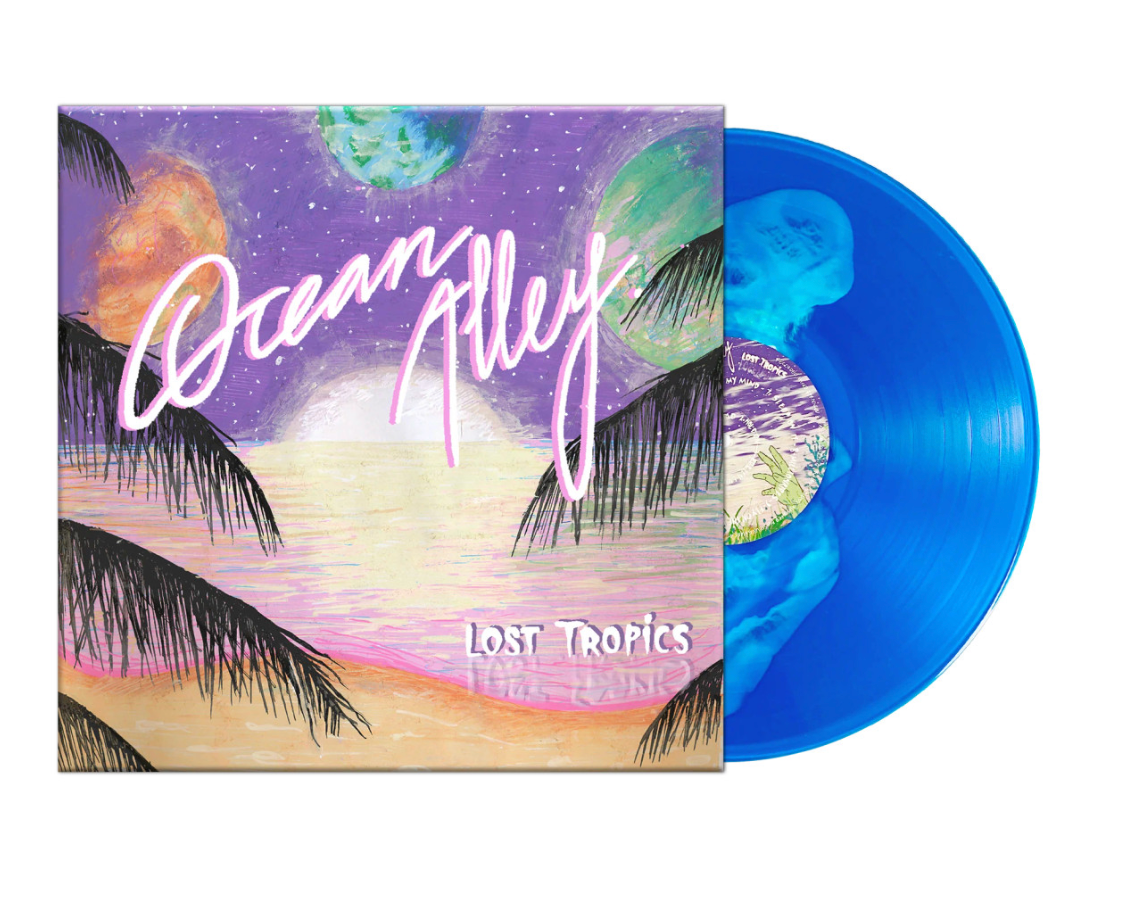 Ocean Alley – Lost Tropics (Vinyl, LP, Album, Limited Edition, Translucent Blue With Opaque White Blob)