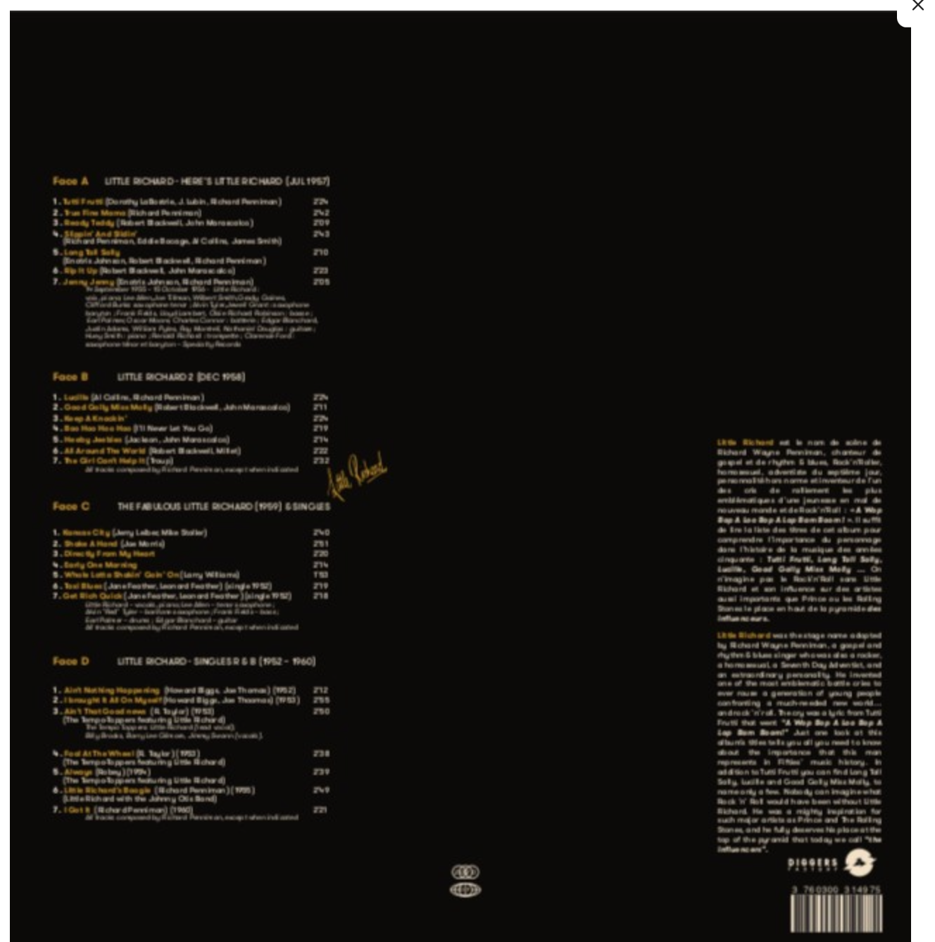 Little Richard Essential Works 1952 - 1962 (2LP)