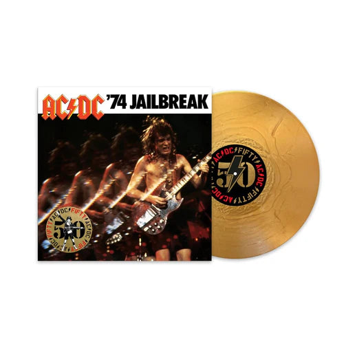 ACDC - 74 JailBreak - Limited Gold Vinyl LP