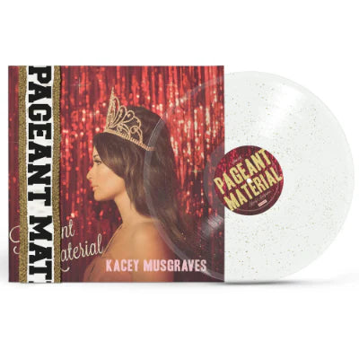 Kacey Musgraves - Pageant Material - Gold Glitter Vinyl LP