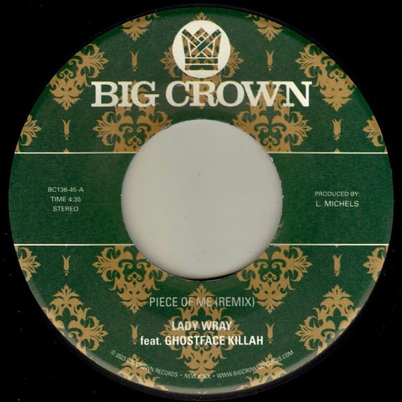 Lady Wray ft Ghostface Killah - Piece of Me - 7" Vinyl