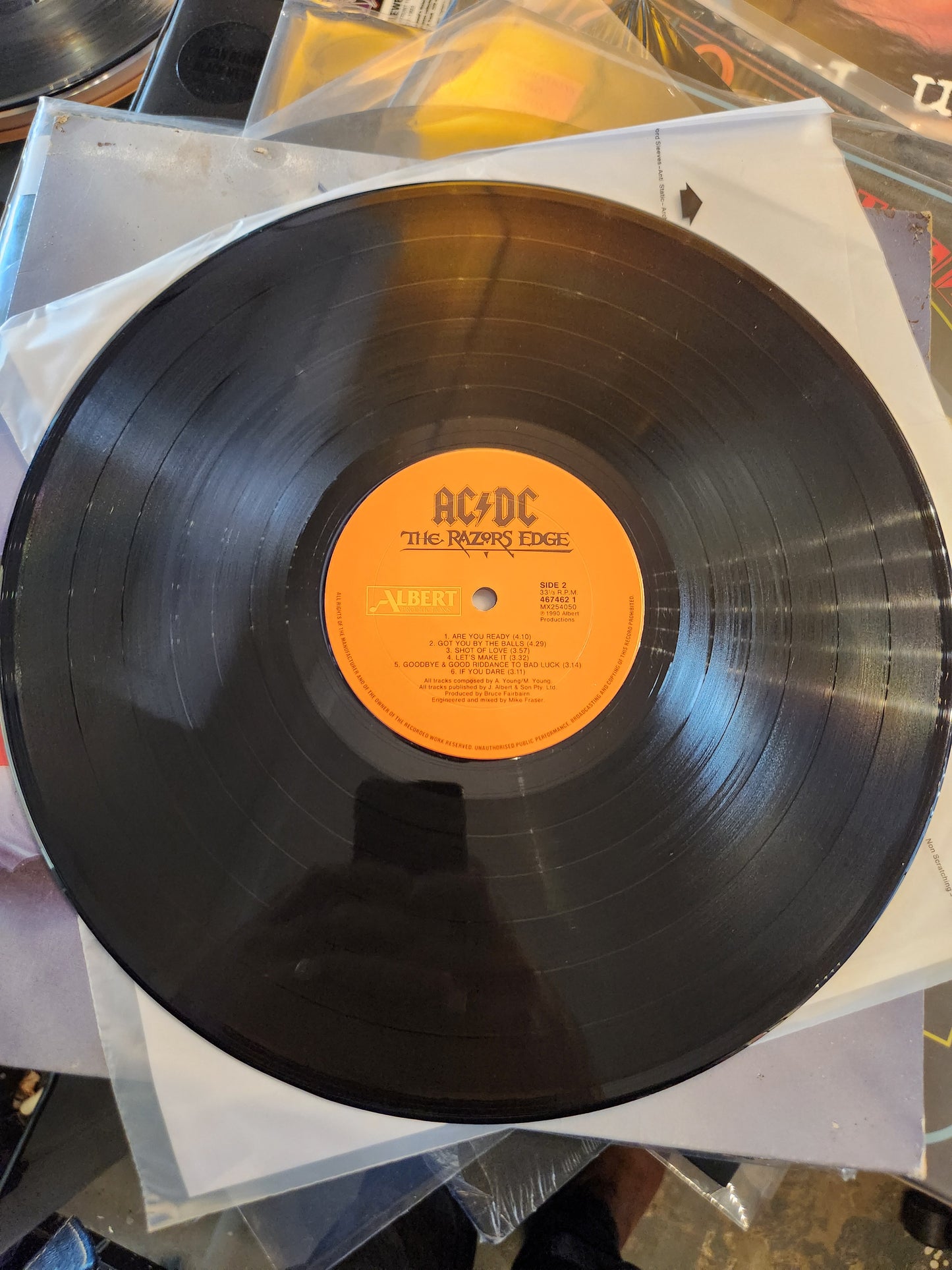 ACDC - The Razors Edge - 2nd Hand Original Pressing