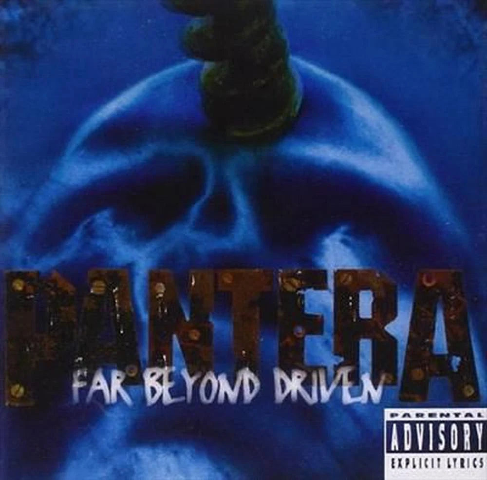 Pantera - Far Beyond Driven - LE White and Blue Marbled Vinyl