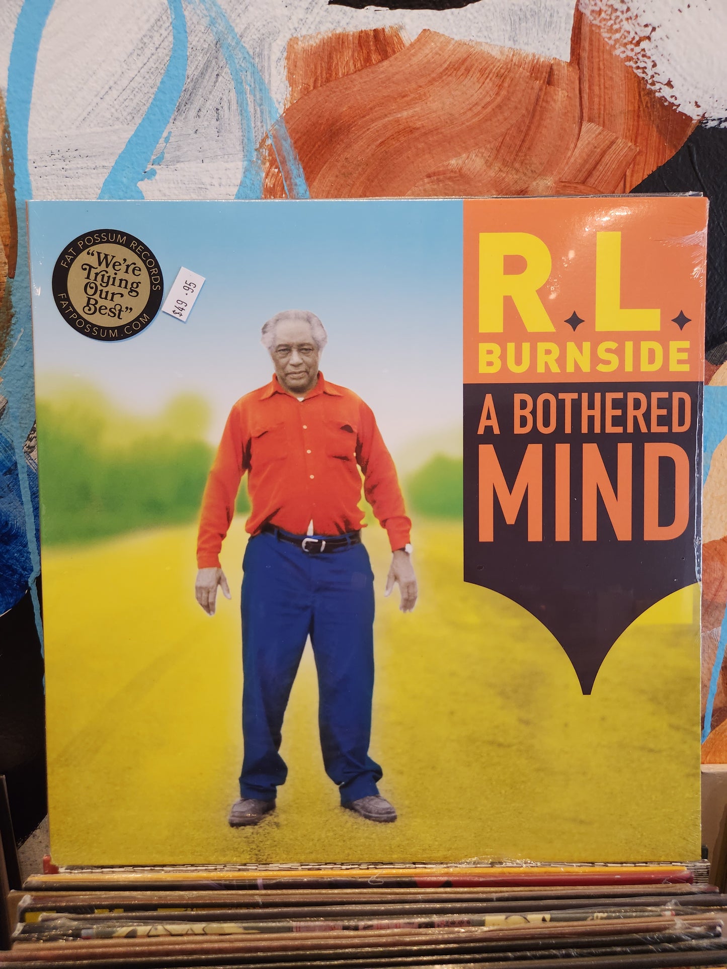 R.L Burnside - A Bothered Mind - Vinyl LP