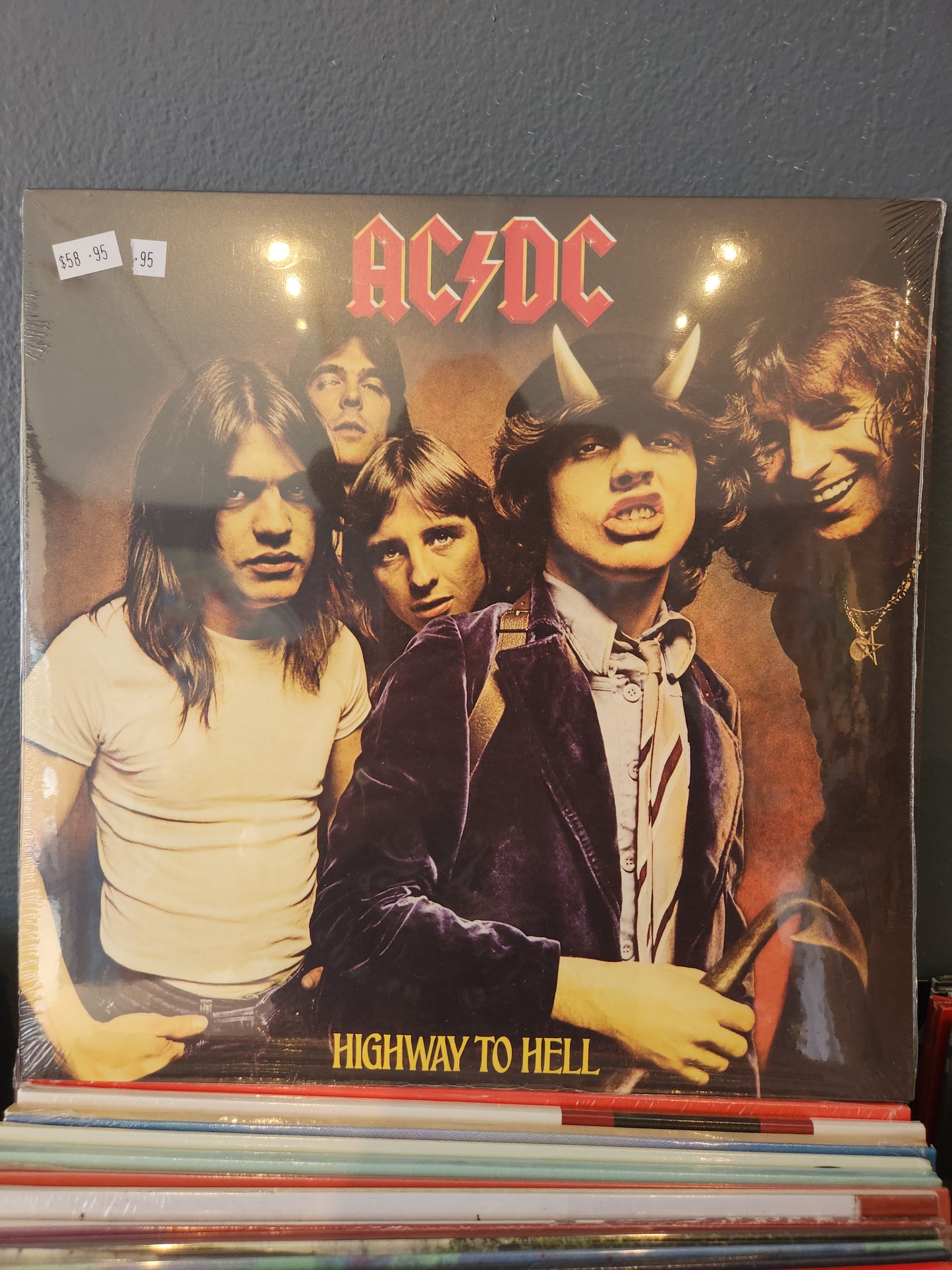 ACDC - Highway to Hell - Gold Vinyl LP