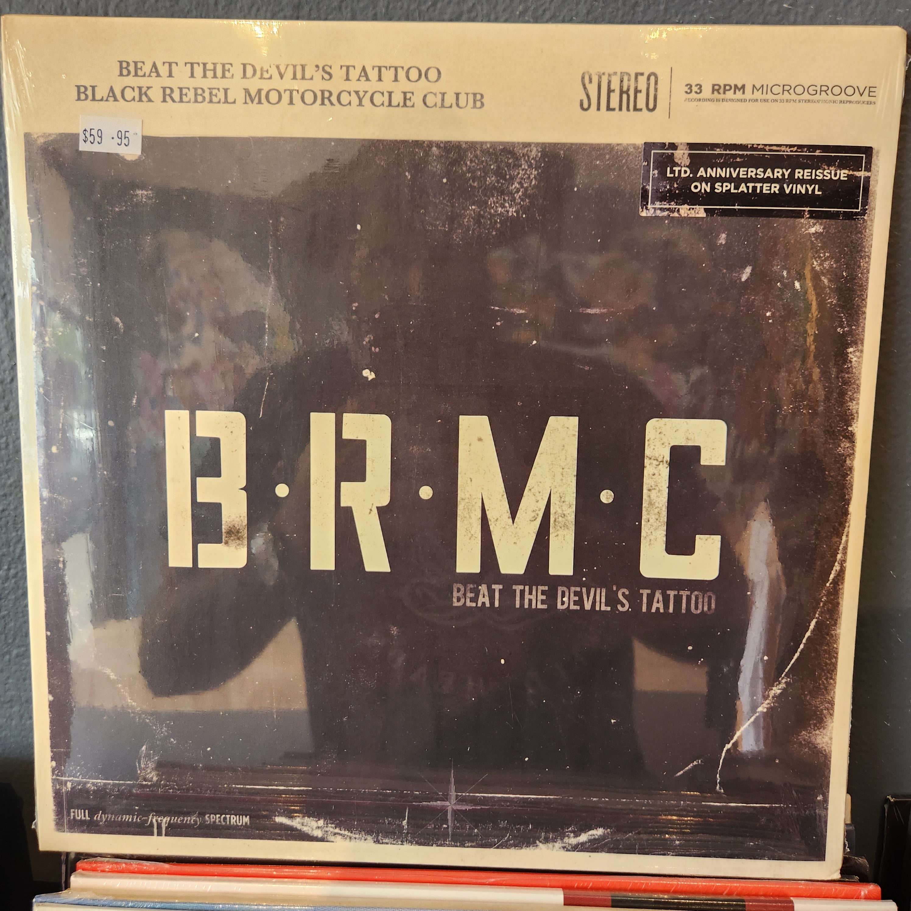 Black Rebel Motorcycle Club Beat the Devils Tattoo Badlandsvinyl