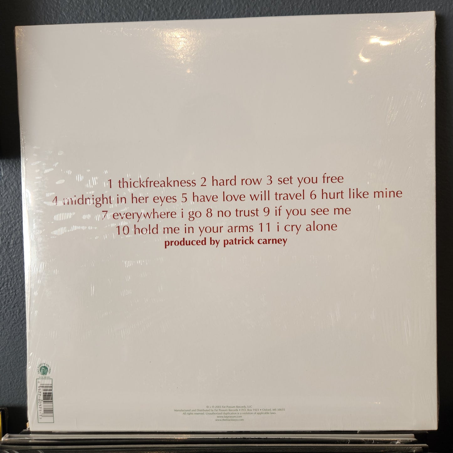 The Black Keys - Thickfreakness - Vinyl LP