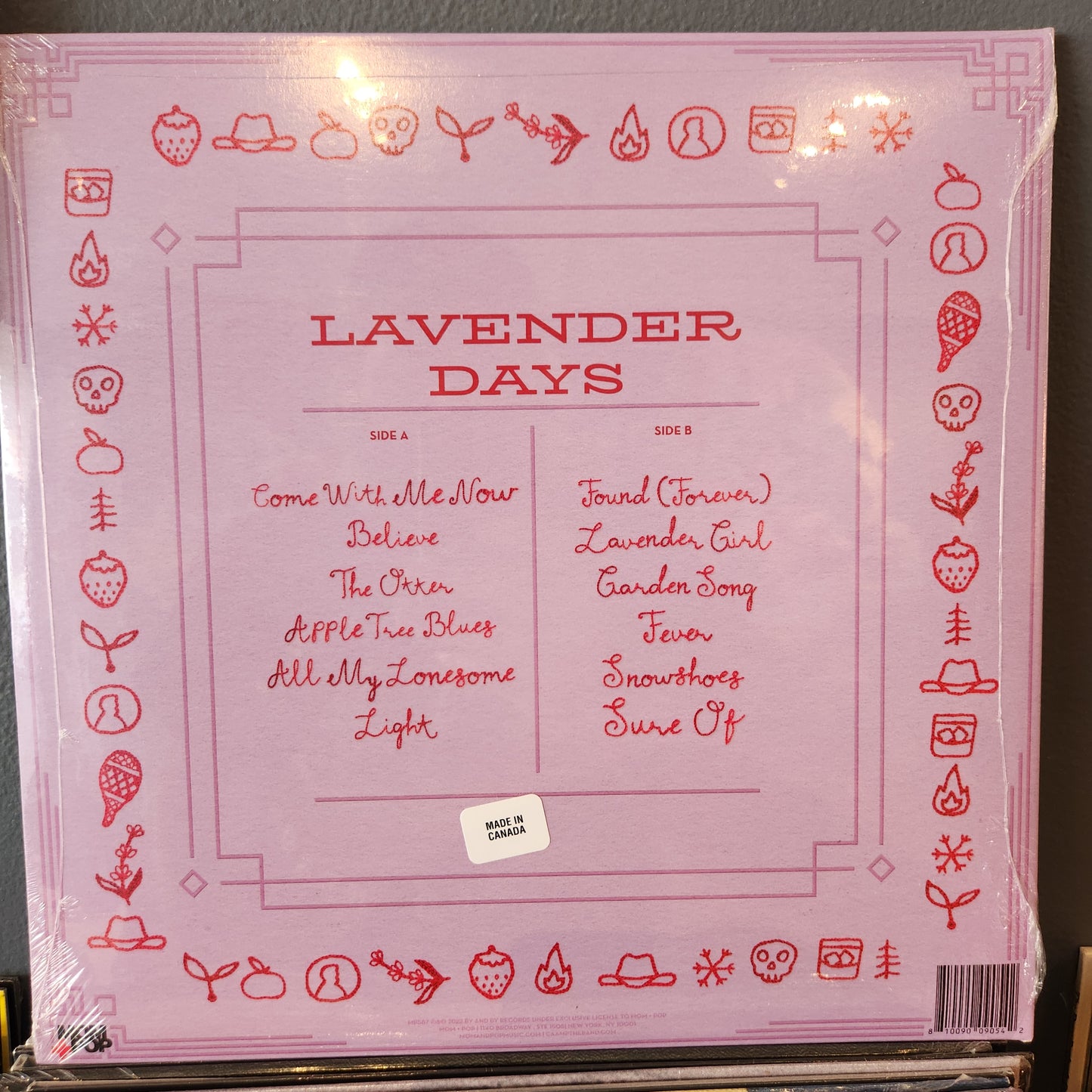 Caamp - Lavender Days (PINK AND PURPLE GALAXY SWIRL VINYL)