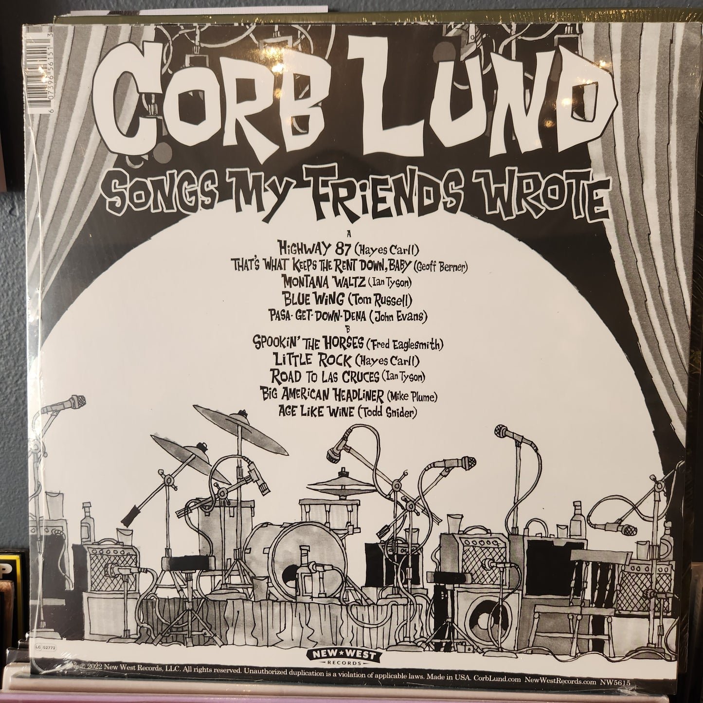 Corb Lund - Songs My Friends Wrote - Vinyl LP