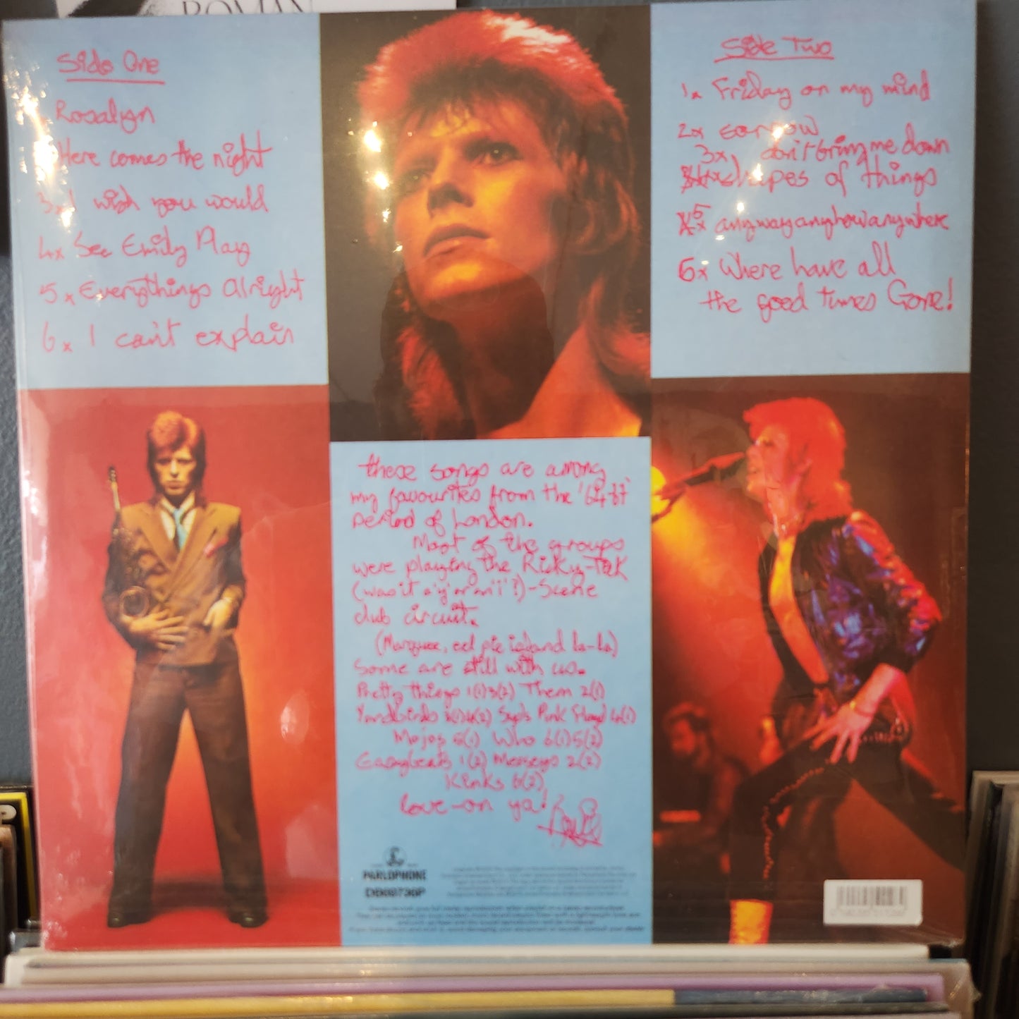 David Bowie - Pin Ups - Pucture Disc Vinyl LP