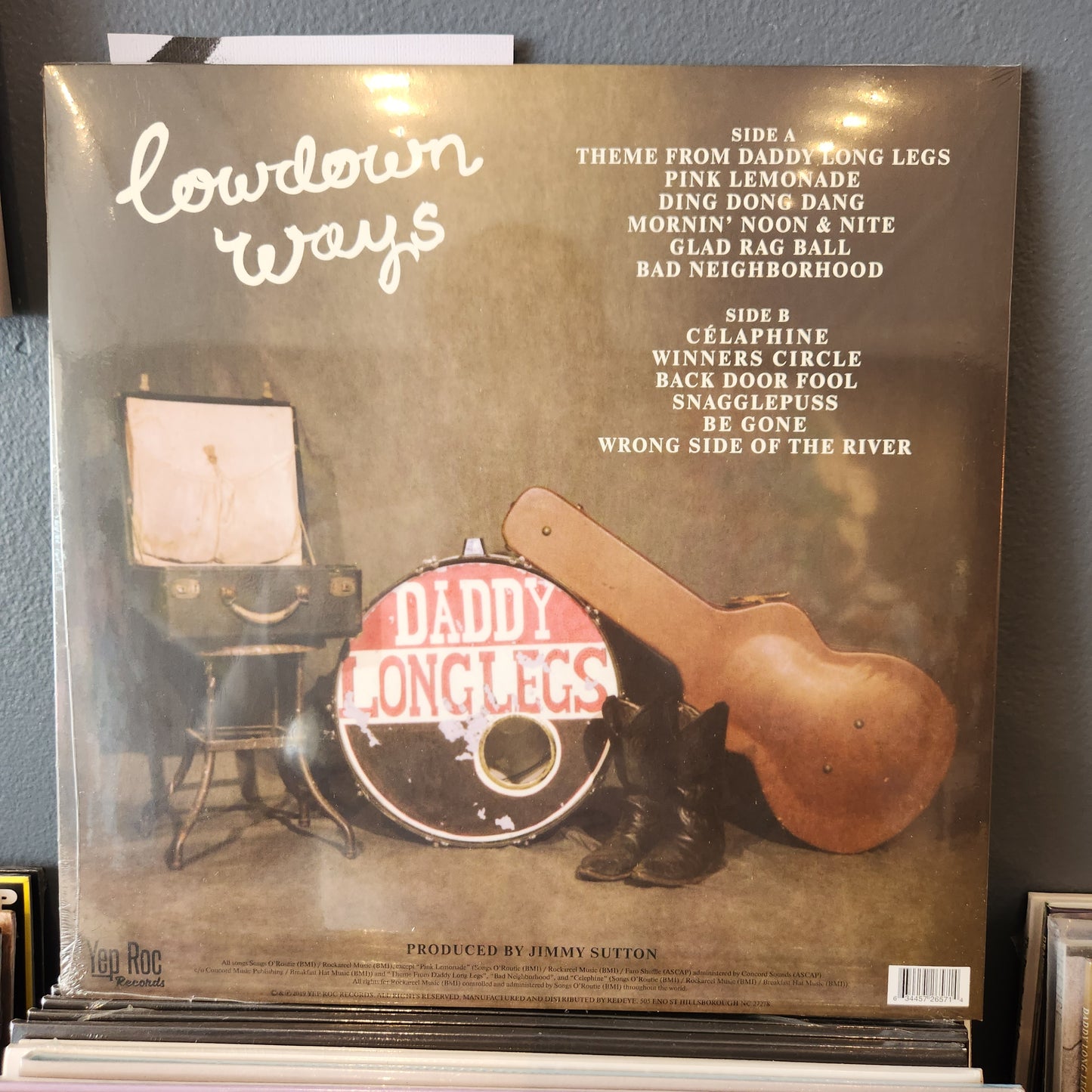 Daddy Long Legs - Lowdown Ways (OPAQUE WHITE COLOR VINYL)