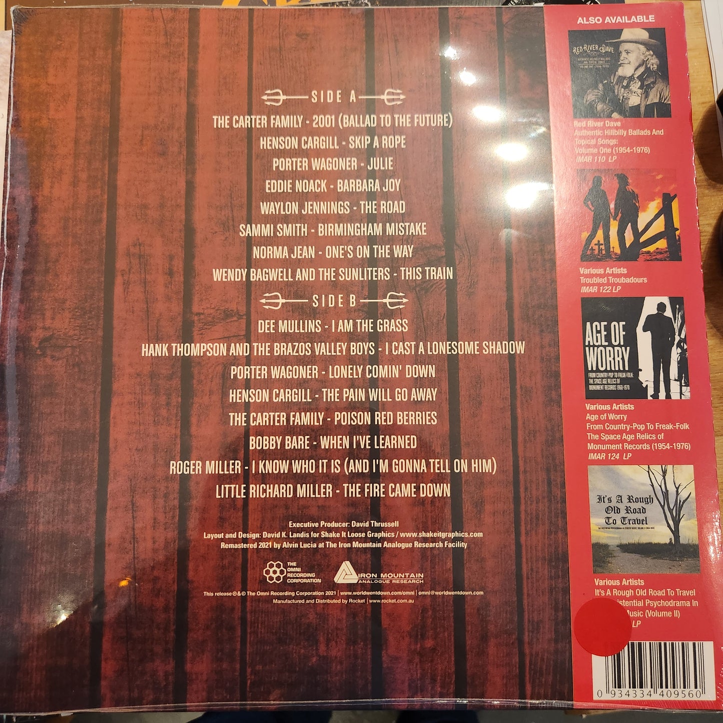 Various Artists - Hillbillies in Hell - Colour Vinyl LP