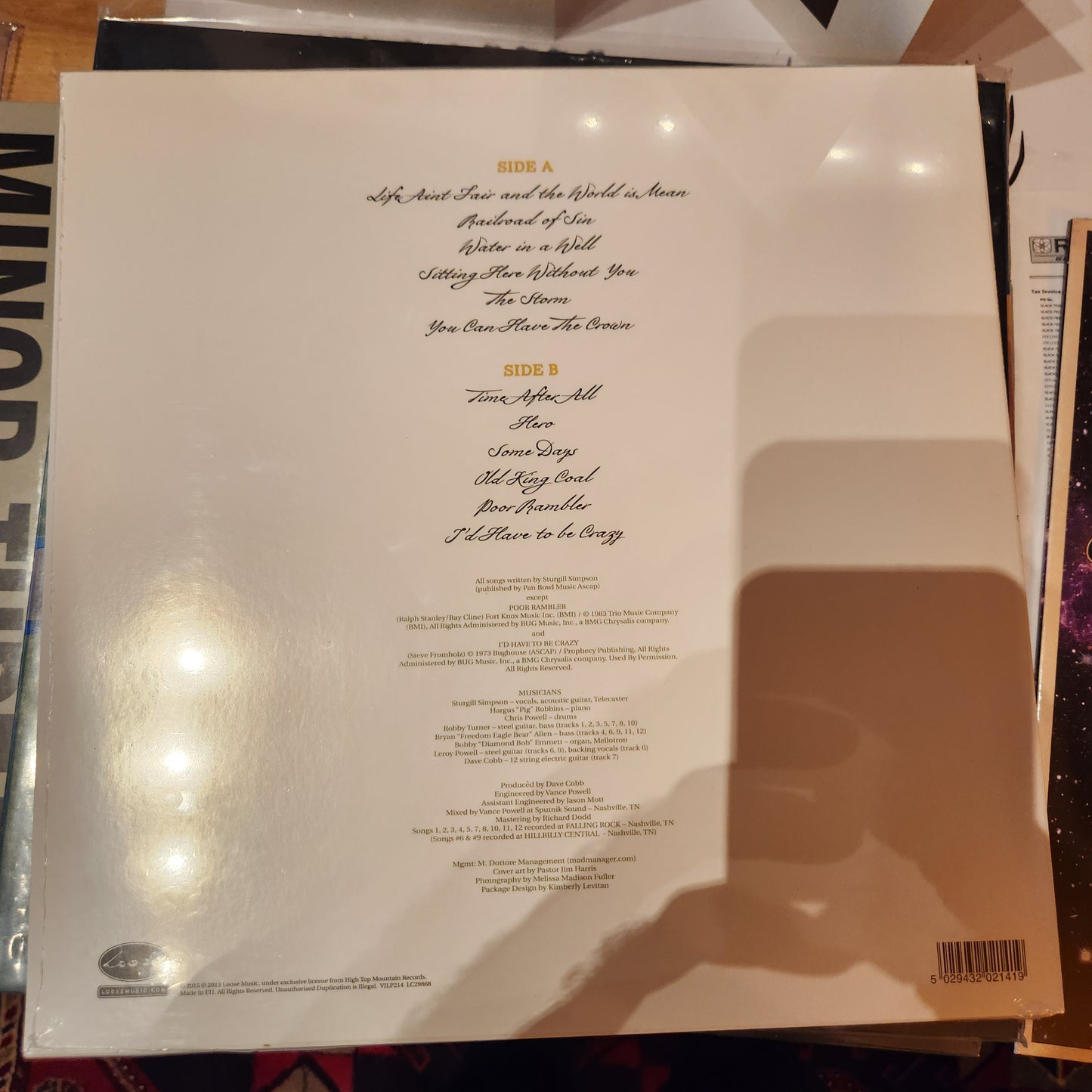 Sturgill Simpson - High Top Mountain - Vinyl LP