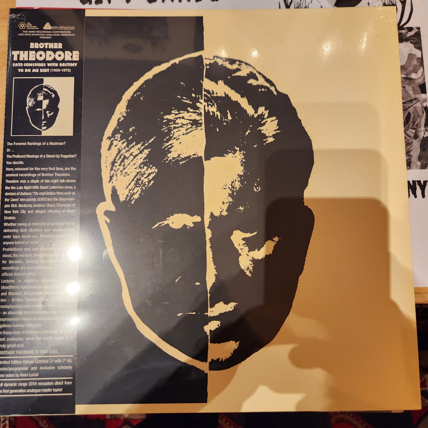 Brother Theodore - FATE CONSPIRES WITH DESTINY TO DO ME DIRT Vinyl LP