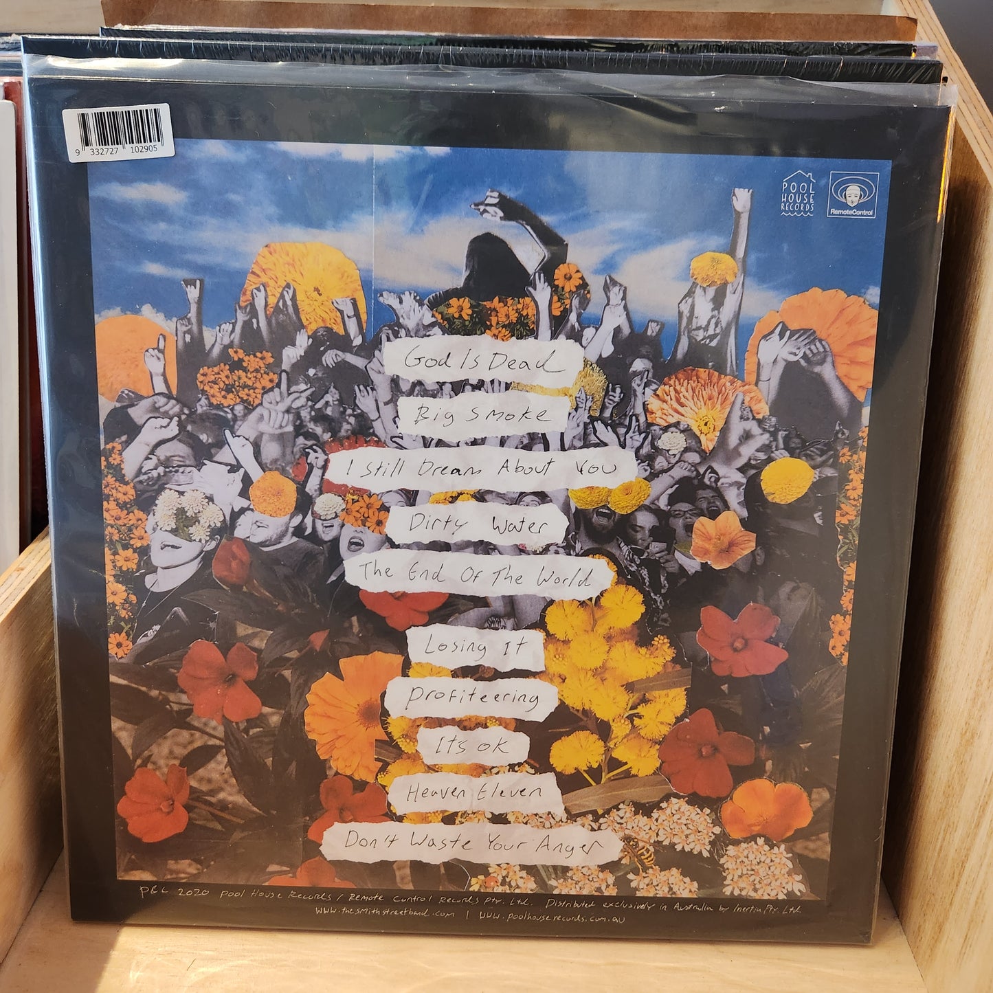 The Smith Street Band - Don't Waste your Anger - Vinyl LP