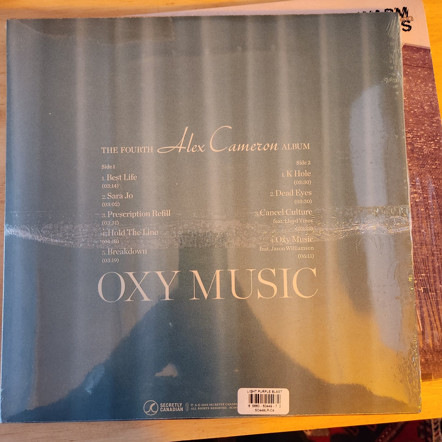 Alex Cameron - Oxy Music - Vinyl LP