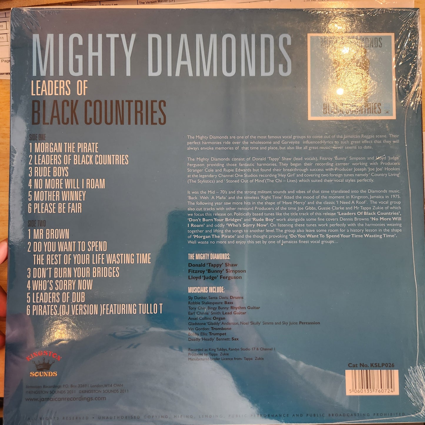 Mighty Diamonds - Leaders of Black Countries - Vinyl LP