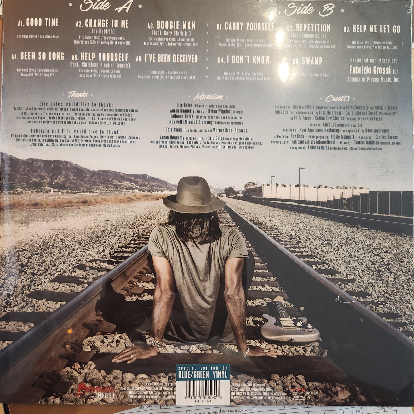 Eric Gales - Middle of the Road - Colour Vinyl LP