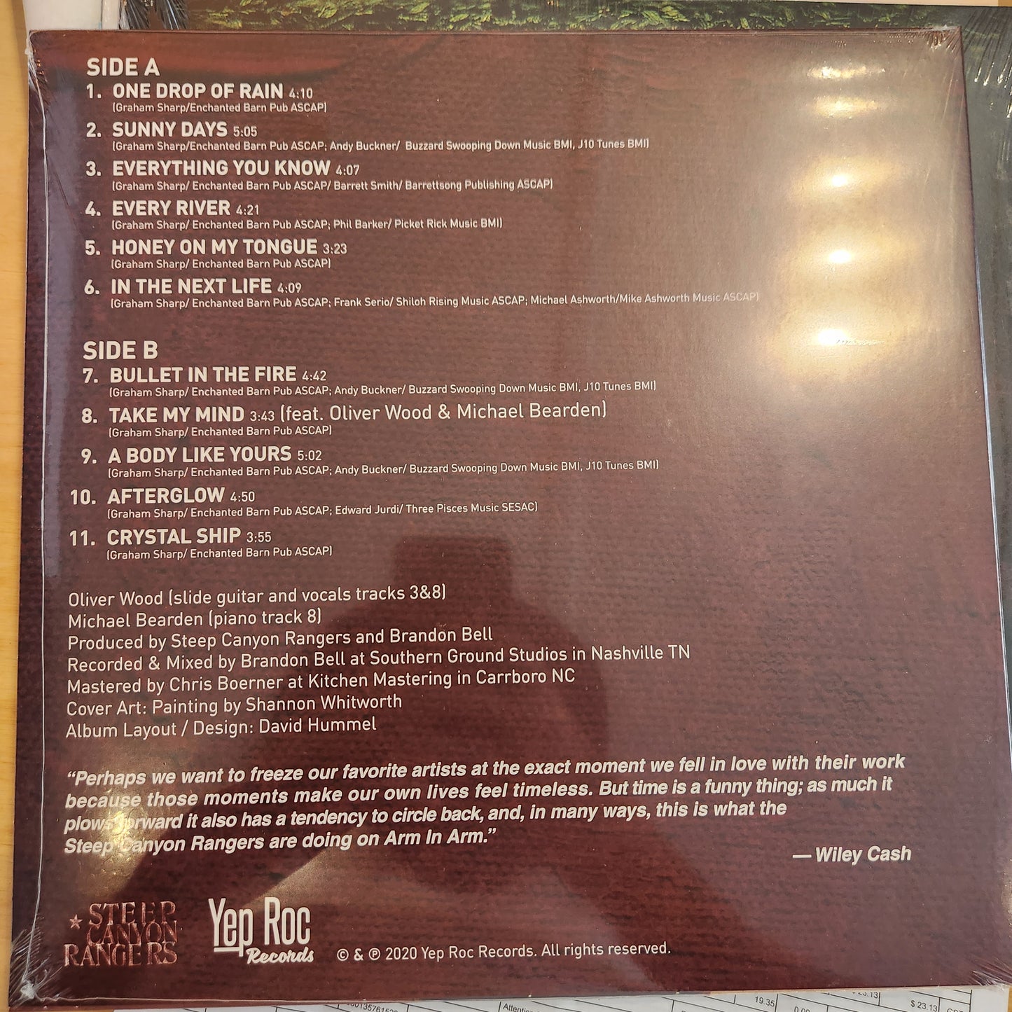 Steep Canyon Rangers - Arm in Arm - Vinyl LP