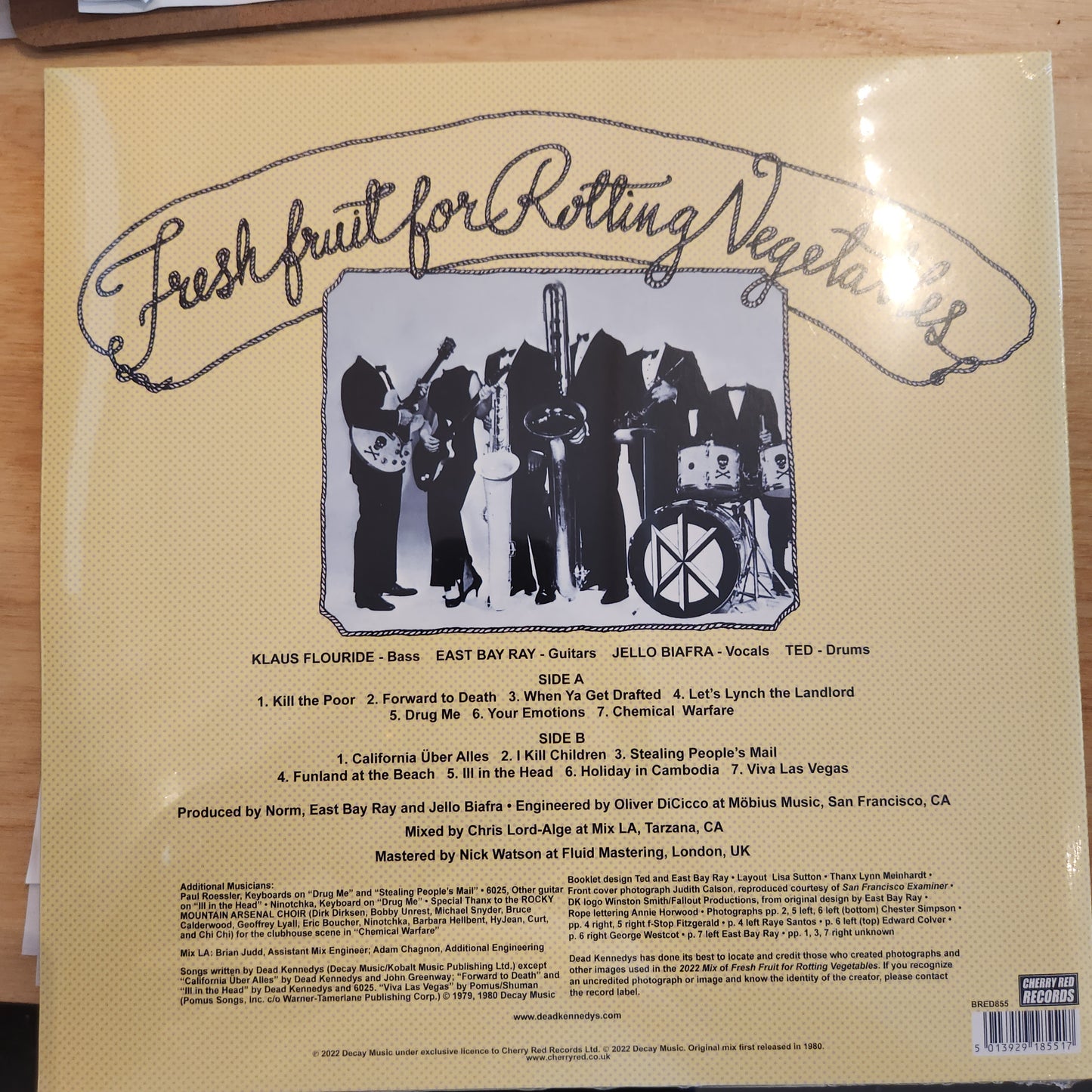 Dead Kennedys - Fresh Fruit for Rotting Vegetables - 2022 Mix - Vinyl LP