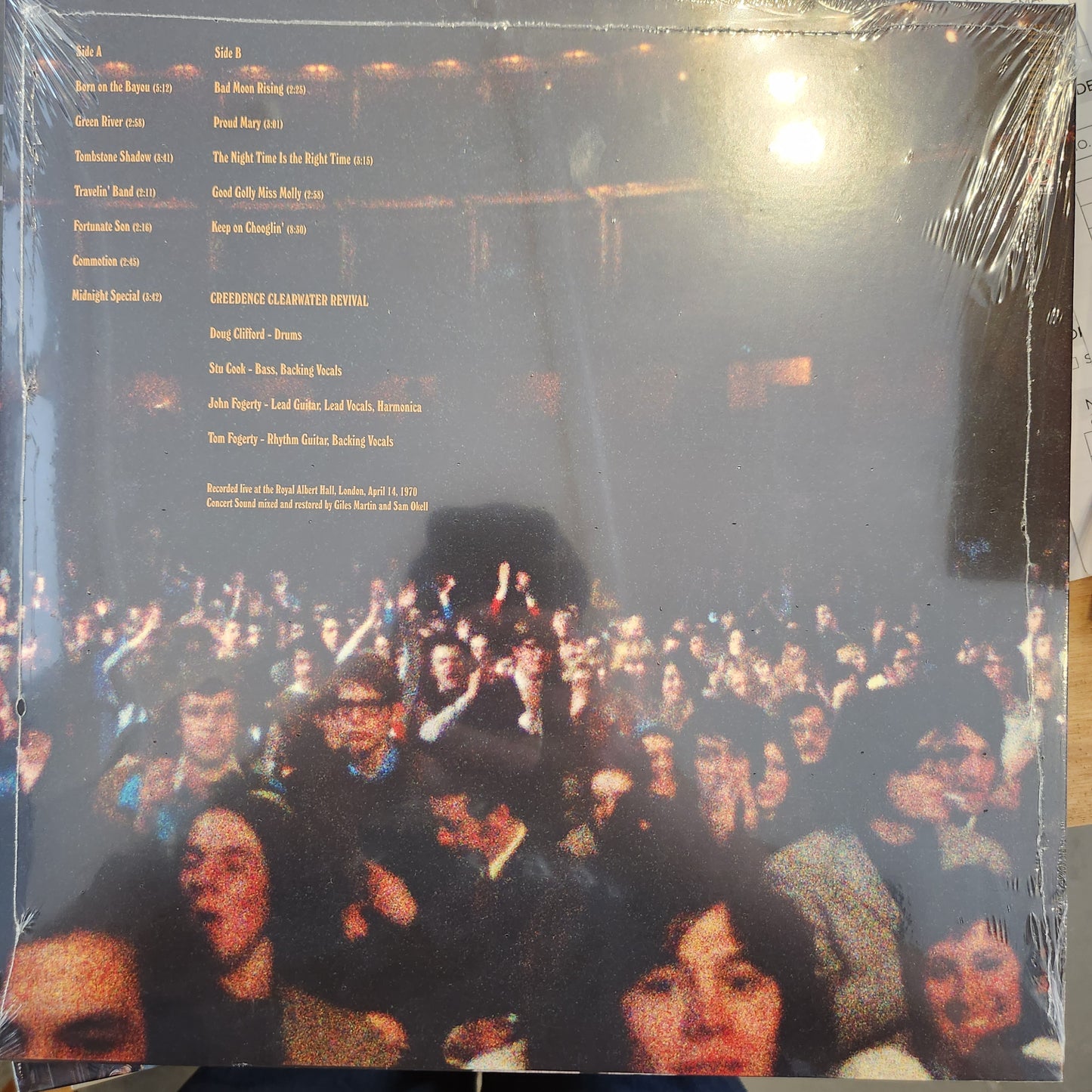 Creedence Clearwater Revival - Live at Royal Albert Hall - Clear edition vinyl LP