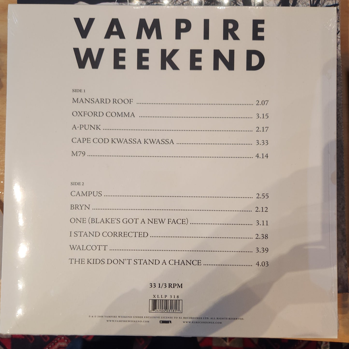 Vampire Weekend - Vampire Weekend - Vinyl LP