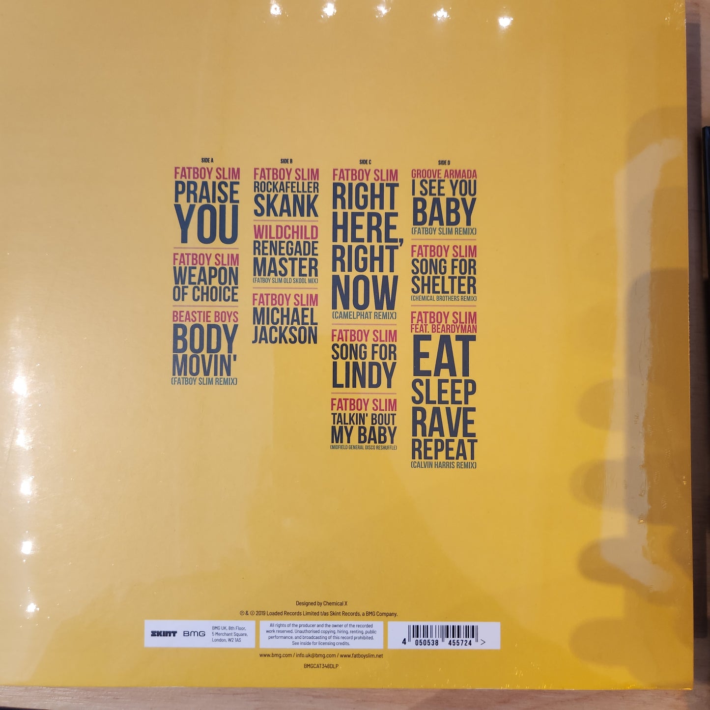 Fatboy Slim - The Best of - Double Vinyl Lp