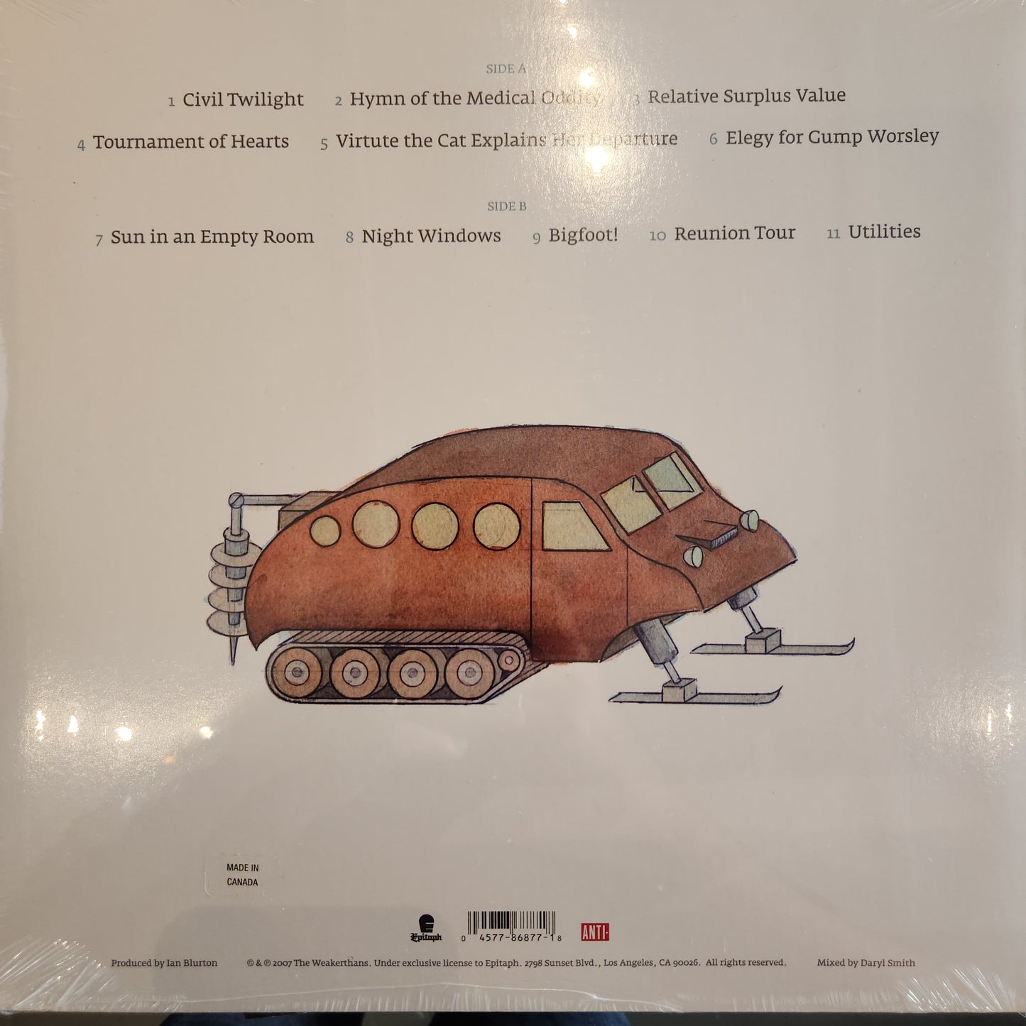 The Weakerthans - Reunion Tour - Vinyl LP