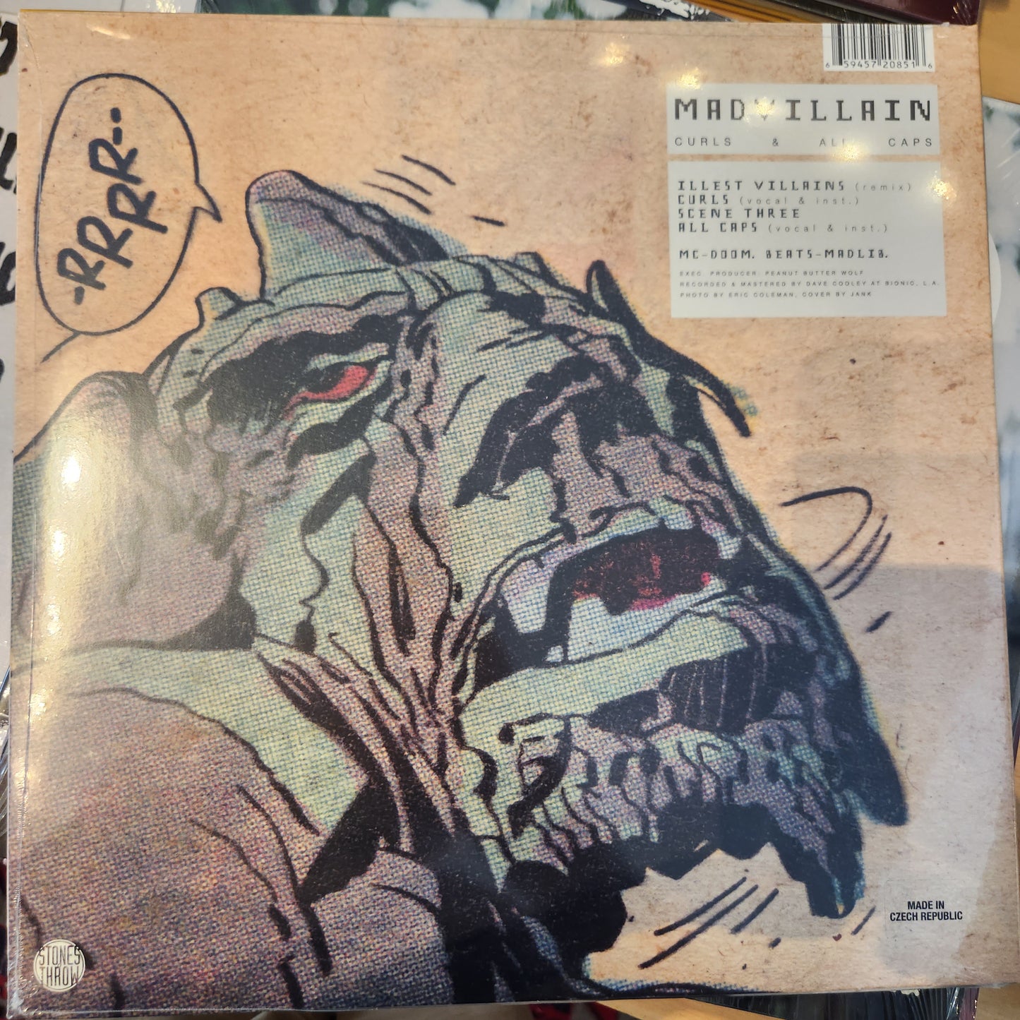 Madvillian - Curls and all Caps - 12" Single