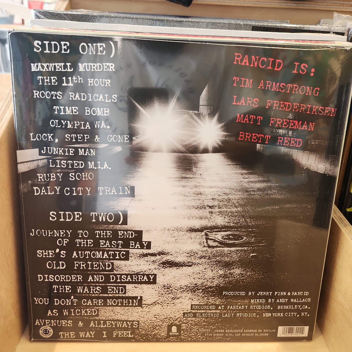 Rancid - …And out come the Wolves - Vinyl LP