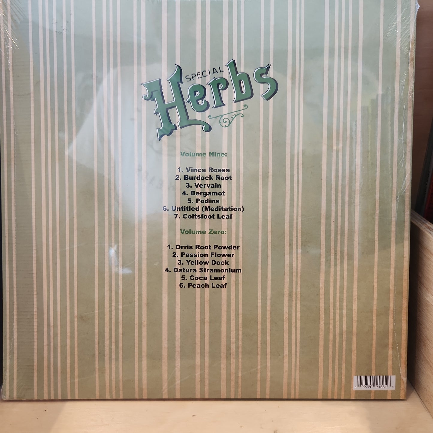 MF Doom - Metal Fingers Presents Special Herbs Vol 9 & 0 - Vinyl LP