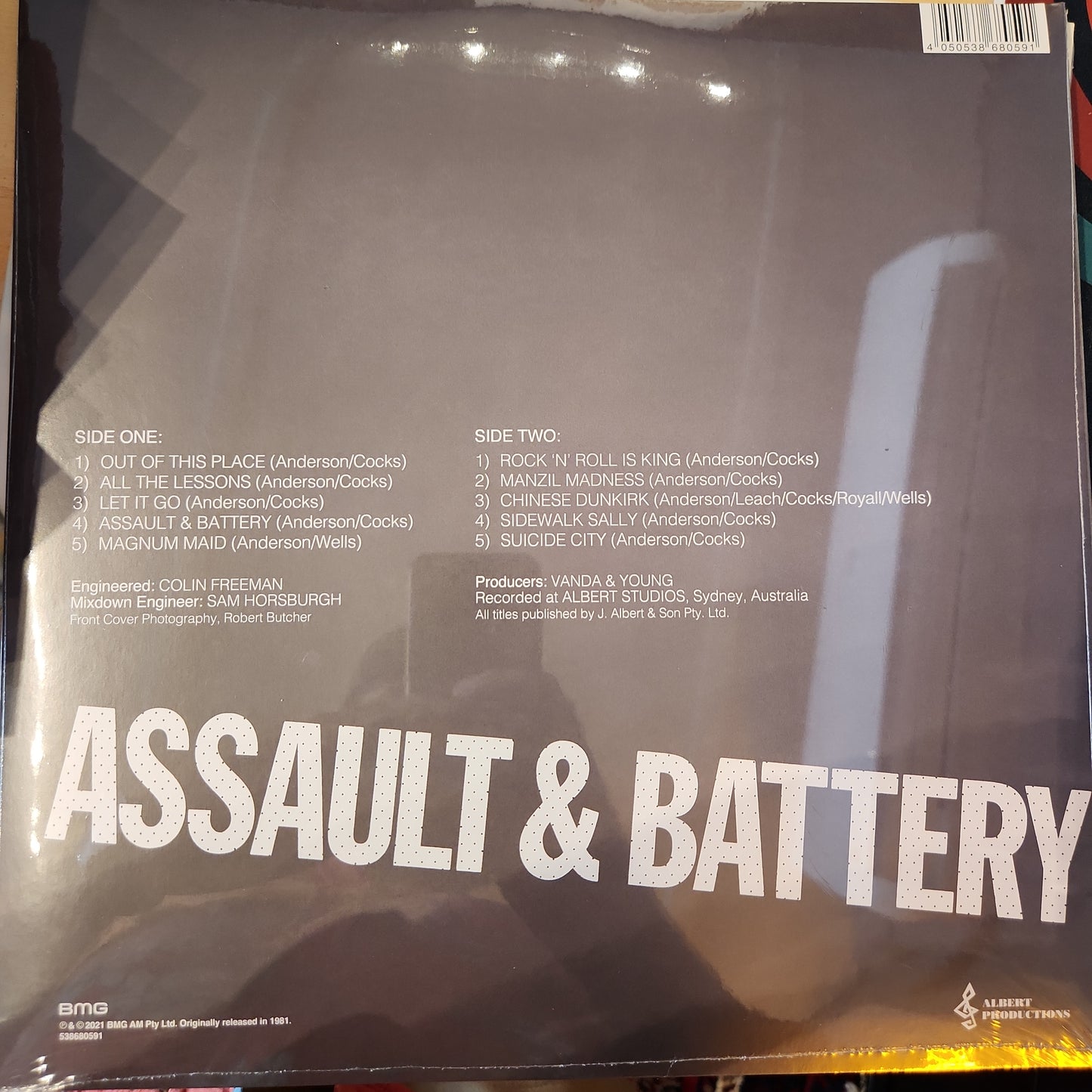 Rose Tattoo - Assault & Battery - Vinyl LP