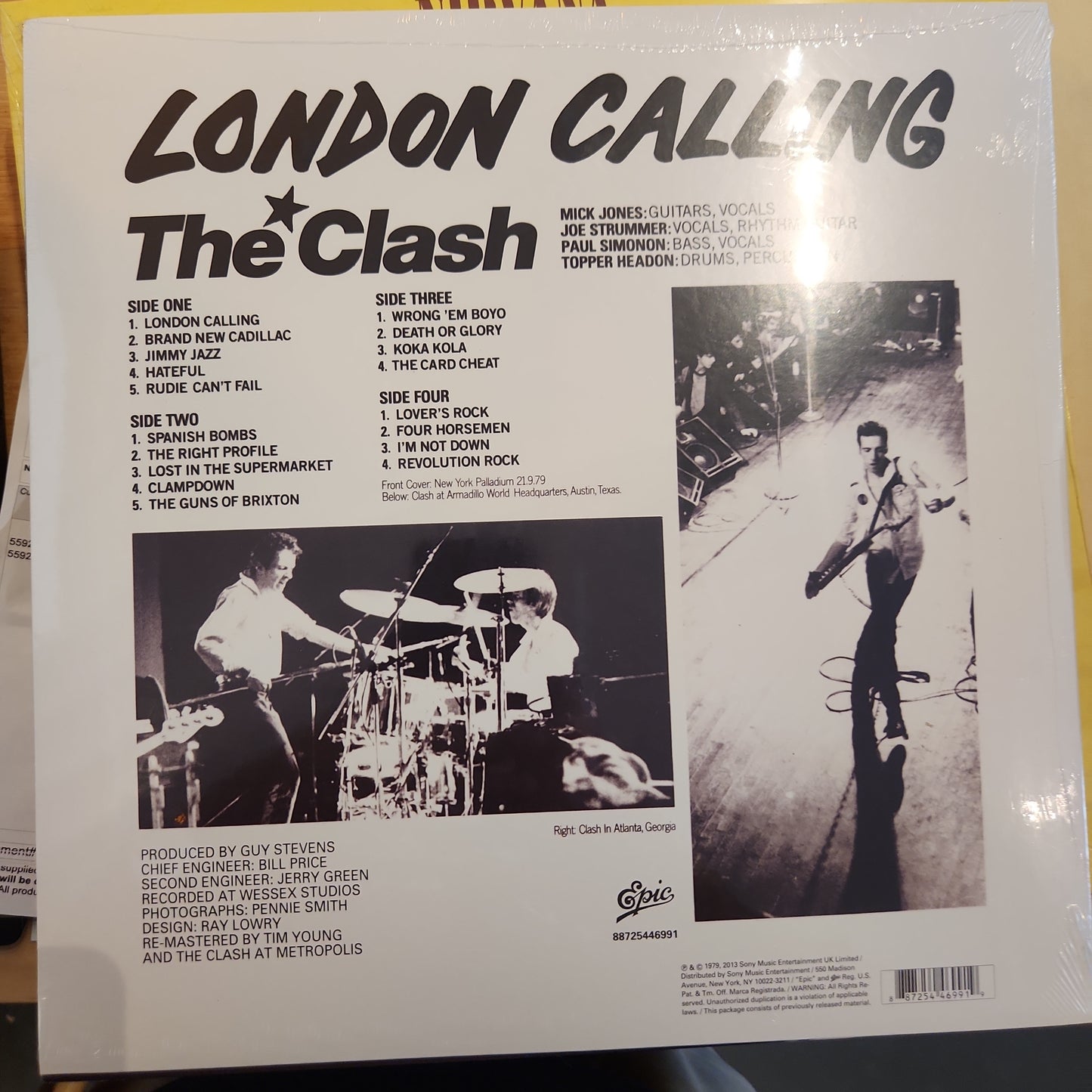The Clash - London Calling (2015) - VINYL LP RECORD