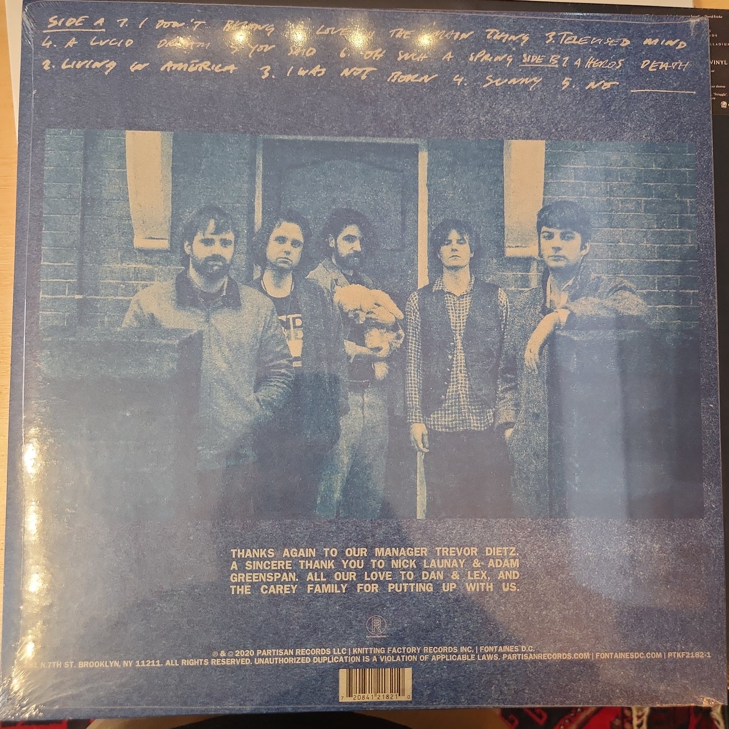 Fontaines DC - A Heroes Death - Vinyl LP