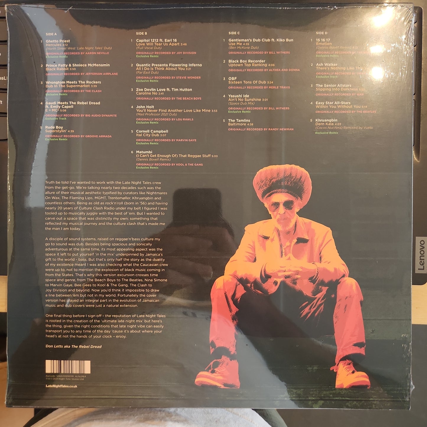 Don Letts - Late Night Tales - Vinyl LP
